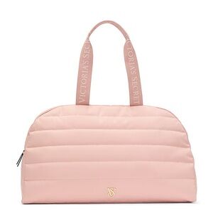 Victoria’s Secret Quilted Duffle Bag